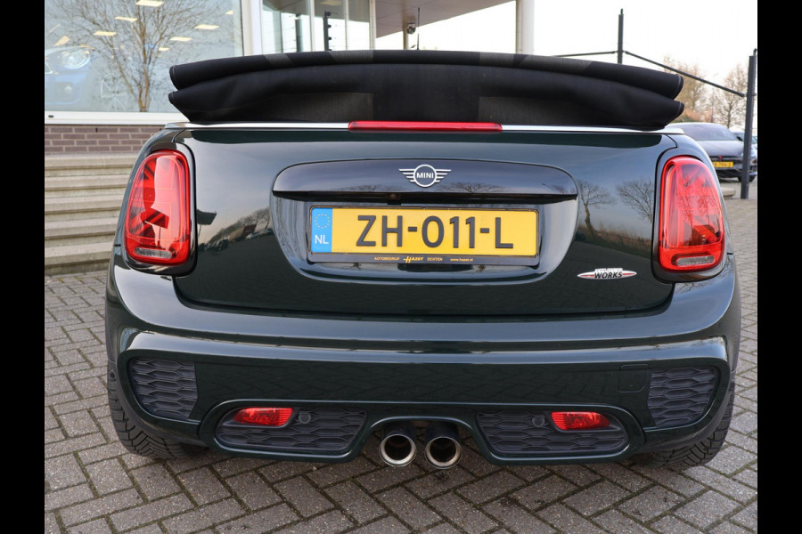MINI Cabrio 2.0 JCW JOHN COOPER WORKS 231 PK REBEL GREEN | JCW STOELEN | ADAPTIVE CRUISE | ORIG. NL