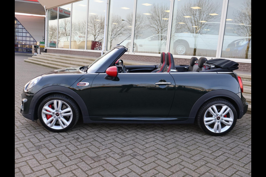 MINI Cabrio 2.0 JCW JOHN COOPER WORKS 231 PK REBEL GREEN | JCW STOELEN | ADAPTIVE CRUISE | ORIG. NL