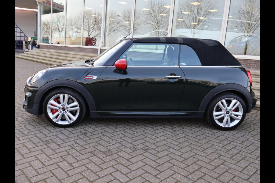 MINI Cabrio 2.0 JCW JOHN COOPER WORKS 231 PK REBEL GREEN | JCW STOELEN | ADAPTIVE CRUISE | ORIG. NL