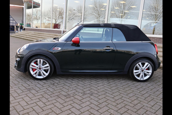 MINI Cabrio 2.0 JCW JOHN COOPER WORKS 231 PK REBEL GREEN | JCW STOELEN | ADAPTIVE CRUISE | ORIG. NL