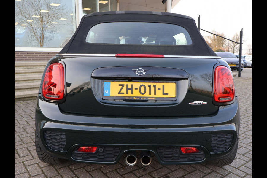 MINI Cabrio 2.0 JCW JOHN COOPER WORKS 231 PK REBEL GREEN | JCW STOELEN | ADAPTIVE CRUISE | ORIG. NL