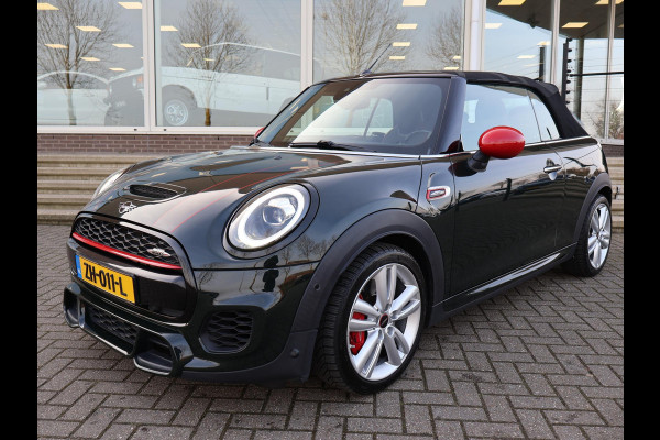 MINI Cabrio 2.0 JCW JOHN COOPER WORKS 231 PK REBEL GREEN | JCW STOELEN | ADAPTIVE CRUISE | ORIG. NL