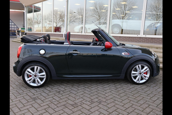 MINI Cabrio 2.0 JCW JOHN COOPER WORKS 231 PK REBEL GREEN | JCW STOELEN | ADAPTIVE CRUISE | ORIG. NL