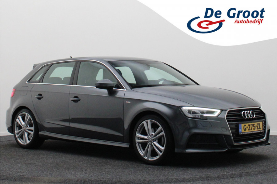 Audi A3 Sportback 35 TFSI CoD Advance Sport Leder/Stof, Stoelverwarming, Apple Carplay, Camera, Trekhaak, LED, 18''