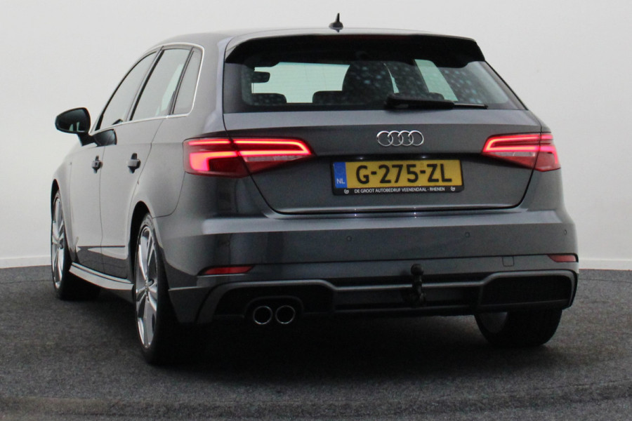 Audi A3 Sportback 35 TFSI CoD Advance Sport Leder/Stof, Stoelverwarming, Apple Carplay, Camera, Trekhaak, LED, 18''