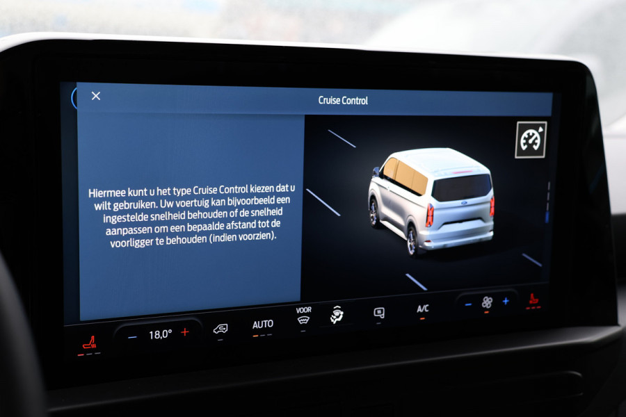 Ford Transit Custom 320 2.0 TDCI L2H1 Limited 170 PK | BPM VRIJ | ACC | Blind Spot | Navigatie | Camera | CarPlay | Lane Assist | Stoelverwarming | Raptor Edition | 3-Zitter | Verlengde fabrieksgarantie tot 11-2029