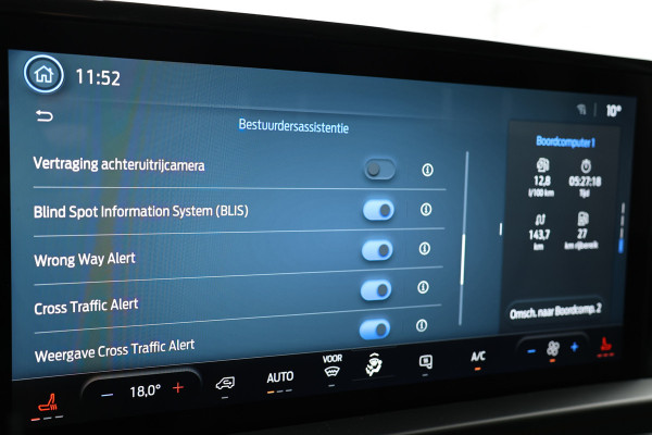 Ford Transit Custom 320 2.0 TDCI L2H1 Limited 170 PK | BPM VRIJ | ACC | Blind Spot | Navigatie | Camera | CarPlay | Lane Assist | Stoelverwarming | Raptor Edition | 3-Zitter | Verlengde fabrieksgarantie tot 11-2029