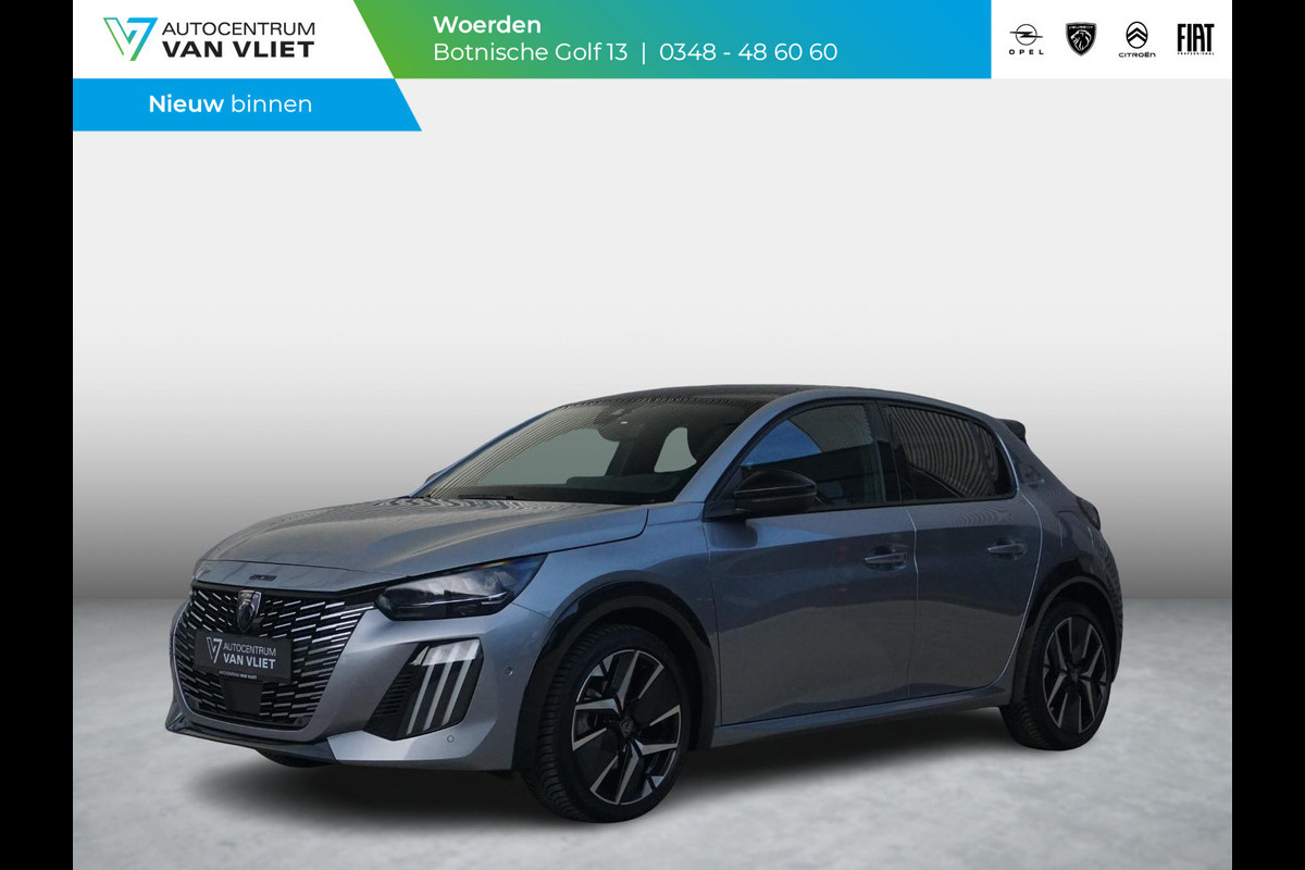 Peugeot 208 Hybrid 136 e-DCS6 GT Leder Alcantara interieur