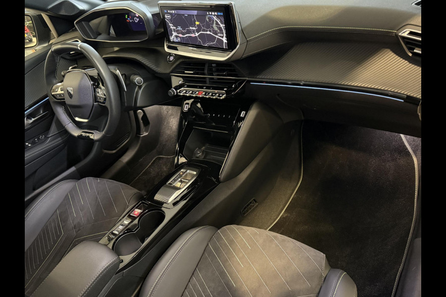 Peugeot 208 Hybrid 136 e-DCS6 GT Leder Alcantara interieur