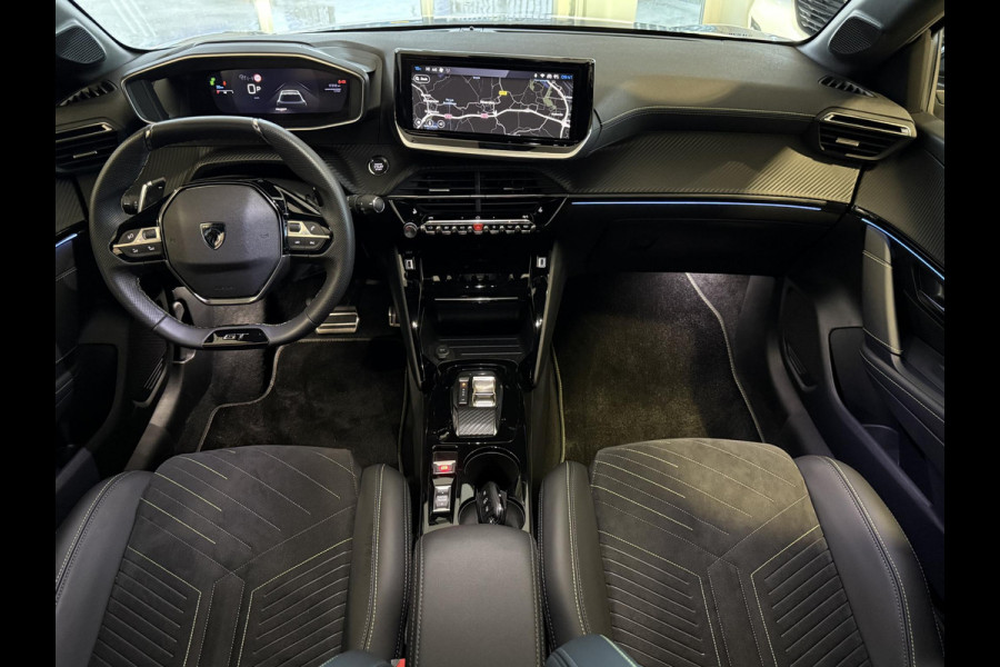 Peugeot 208 Hybrid 136 e-DCS6 GT Leder Alcantara interieur