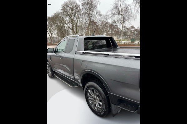 Ford Ranger 2.0 Super Cab EcoBlue Wildtrak 204pk Automaat | Trekhaak | Lederen Bekleding | Rollertop | 3.500kh Trekgewicht | Adaptieve Cruise