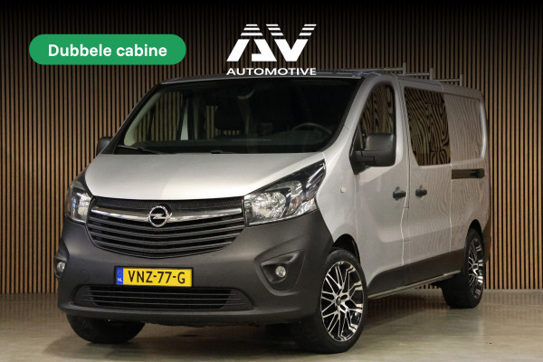 Opel Vivaro 1.6 CDTI L2H1 DC | Dubbel cabine | 6-zitter | L+R Schuifdeur | Airco | Cruise control | Trekhaak | DAB | Lichtmetalen velgen | Nieuwe APK