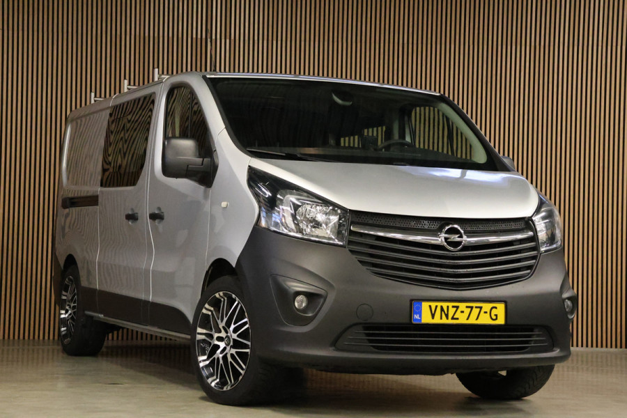 Opel Vivaro 1.6 CDTI L2H1 DC | Dubbel cabine | 6-zitter | L+R Schuifdeur | Airco | Cruise control | Trekhaak | DAB | Lichtmetalen velgen | Nieuwe APK