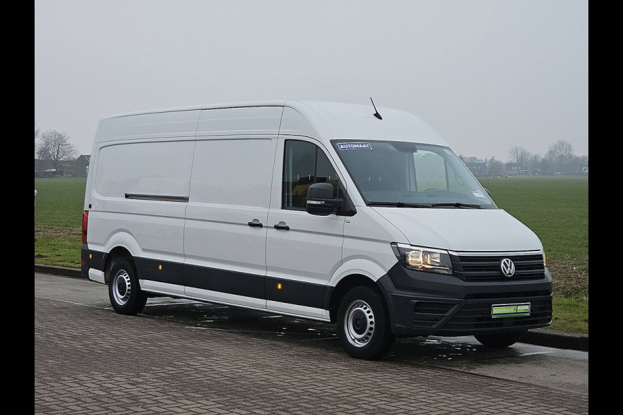 Volkswagen Crafter 35 2.0 TDI L4H3 Automaat Navi Camera Airco Cruise Control PDC Trekhaak Euro6 177 PK!