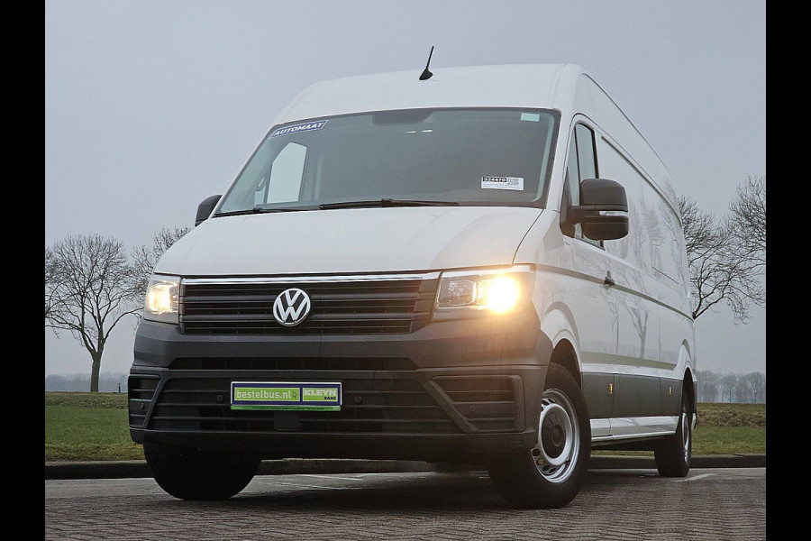 Volkswagen Crafter 35 2.0 TDI L4H3 Automaat Navi Camera Airco Cruise Control PDC Trekhaak Euro6 177 PK!