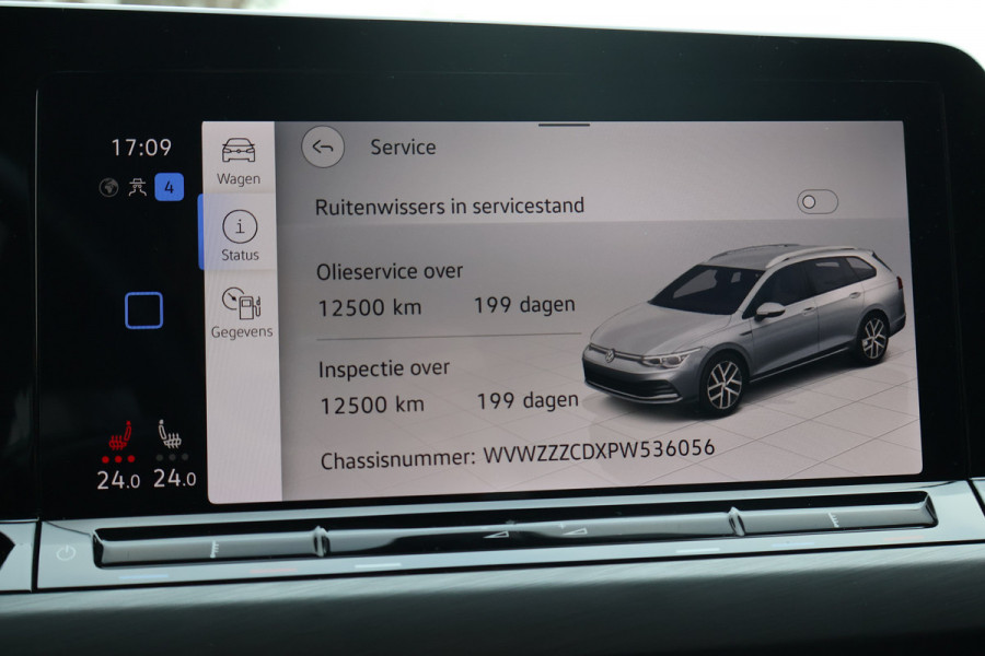 Volkswagen Golf Variant 1.5 eTSI Style | MEMORY SEATS | MASSAGE | STOELVERWARMING | ADAPTIVE CRUISE | SFEERVERLICHTING | APPLE CARPLAY |