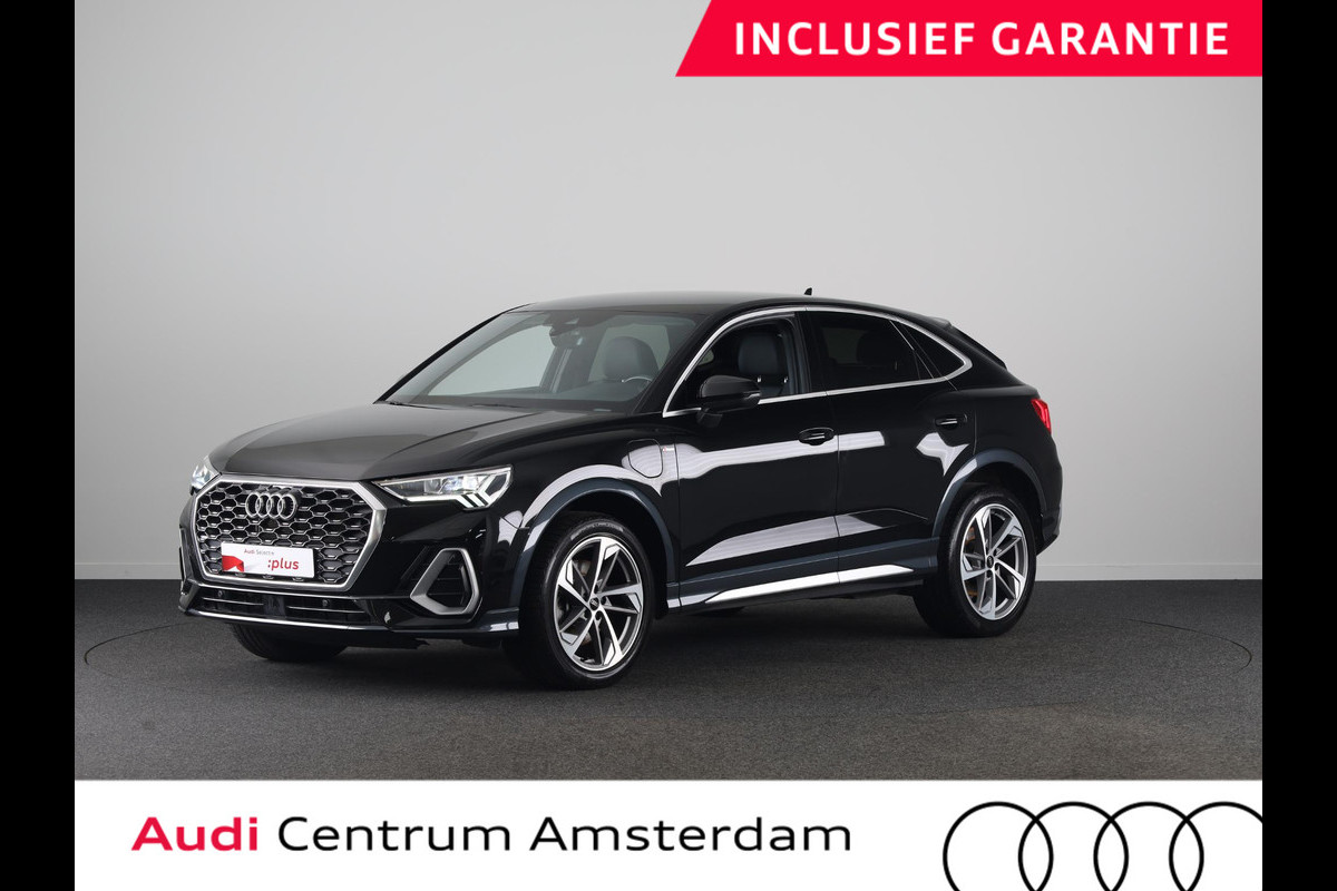 Audi Q3 Sportback 45 TFSI e S Edition 245pk | Parkeercamera | Trekhaak | Navigatie | Keyless entry | 19 inch Lichtmetalen velgen