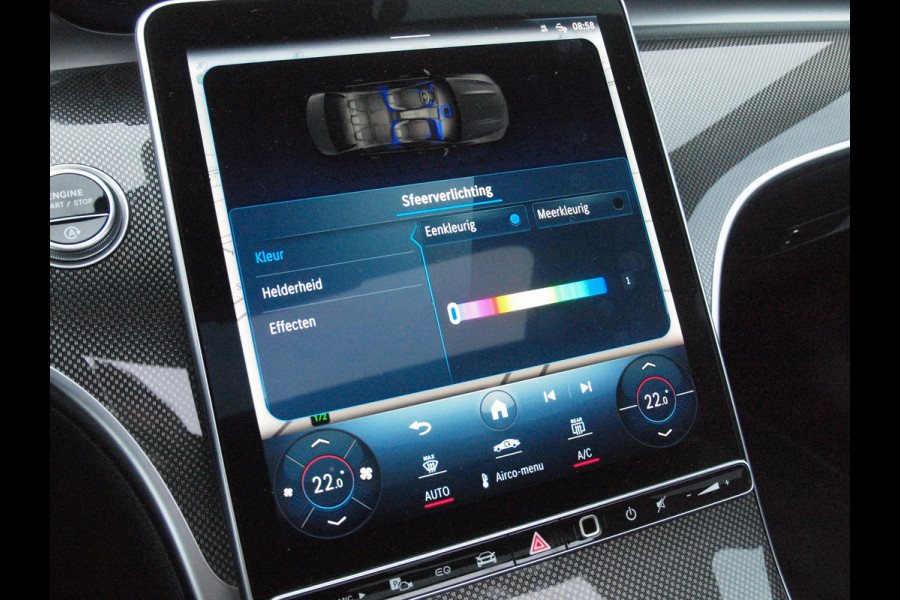 Mercedes-Benz C-Klasse 300 e AMG Line | Panoramadak | Trekhaak | Camera | Sfeerverlichting | Burmester |