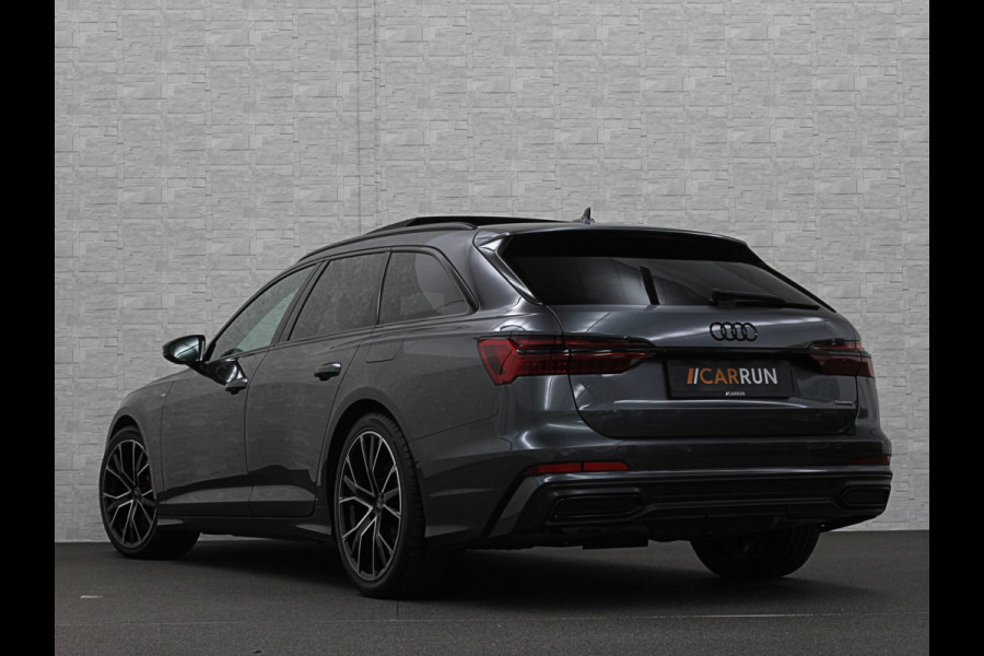 Audi A6 Avant 55 367pk S-Competition Hybrid | 37dkm | 10-2022 | Panodak | ACC | Audi Lane Assist | Trekhaak 2000kg | Stoel en Stuurwielverwarming | Standkachel | 4-Zone | Carplay | S-Line | 37dkm | 10-2022 | Rijklaarprijs met Bovag Garantie.
