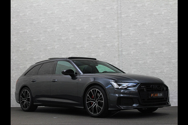 Audi A6 Avant 55 367pk S-Competition Hybrid | 37dkm | 10-2022 | Panodak | ACC | Audi Lane Assist | Trekhaak 2000kg | Stoel en Stuurwielverwarming | Standkachel | 4-Zone | Carplay | S-Line | 37dkm | 10-2022 | Rijklaarprijs met Bovag Garantie.