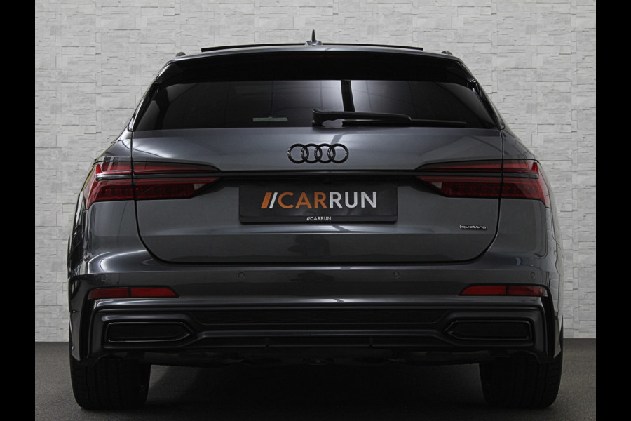 Audi A6 Avant 55 367pk S-Competition Hybrid | 37dkm | 10-2022 | Panodak | ACC | Audi Lane Assist | Trekhaak 2000kg | Stoel en Stuurwielverwarming | Standkachel | 4-Zone | Carplay | S-Line | 37dkm | 10-2022 | Rijklaarprijs met Bovag Garantie.