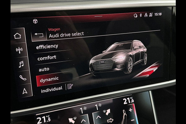 Audi A6 Avant 55 367pk S-Competition Hybrid | 37dkm | 10-2022 | Panodak | ACC | Audi Lane Assist | Trekhaak 2000kg | Stoel en Stuurwielverwarming | Standkachel | 4-Zone | Carplay | S-Line | 37dkm | 10-2022 | Rijklaarprijs met Bovag Garantie.