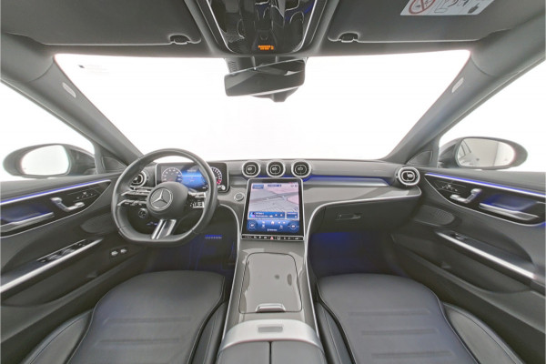 Mercedes-Benz C-Klasse 300 e AMG Plug-In Hybride Trekhaak | AMG LIne | Night Pakket | Memory Voorstoelen | Ledkoplampen | Inclusief 24 maanden Mercedes-Benz Certified garantie voor Europa.
