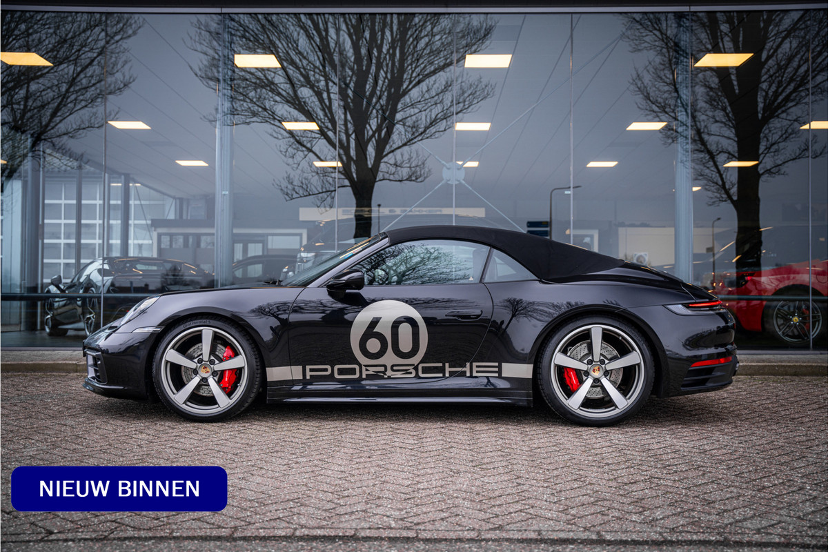 Porsche 911 Cabrio 4S (450pk) Sport Design ** Ventilatie ** 4 wielsturing ** BOSE ** Classic 21"