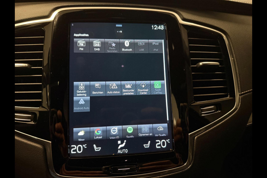 Volvo XC90 2.0 T8 Recharge AWD R-Design 455PK L-RANGE 7P SOH-TEST/PANO/LEDER/NAVI/CAM/H-KARDON/DAB///