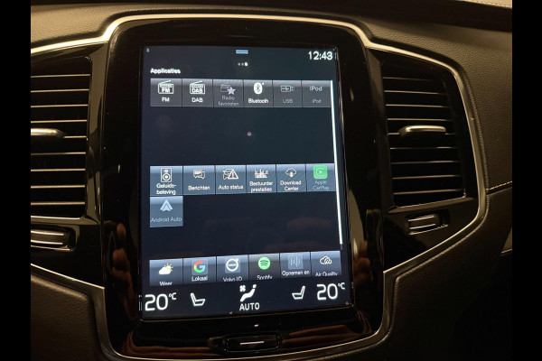 Volvo XC90 2.0 T8 Recharge AWD R-Design 455PK L-RANGE 7P SOH-TEST/PANO/LEDER/NAVI/CAM/H-KARDON/DAB///