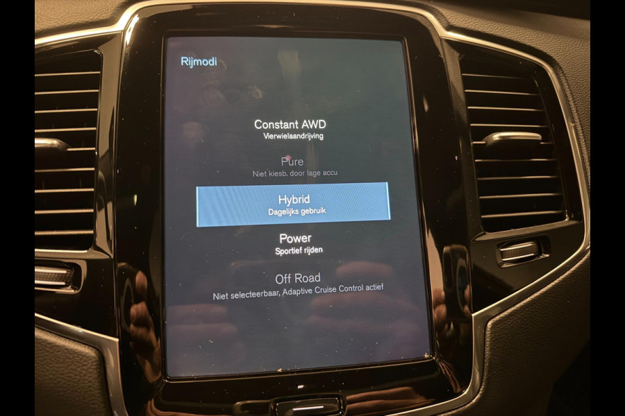 Volvo XC90 2.0 T8 Recharge AWD R-Design 455PK L-RANGE 7P SOH-TEST/PANO/LEDER/NAVI/CAM/H-KARDON/DAB///