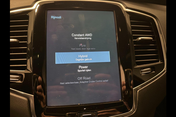 Volvo XC90 2.0 T8 Recharge AWD R-Design 455PK L-RANGE 7P SOH-TEST/PANO/LEDER/NAVI/CAM/H-KARDON/DAB///