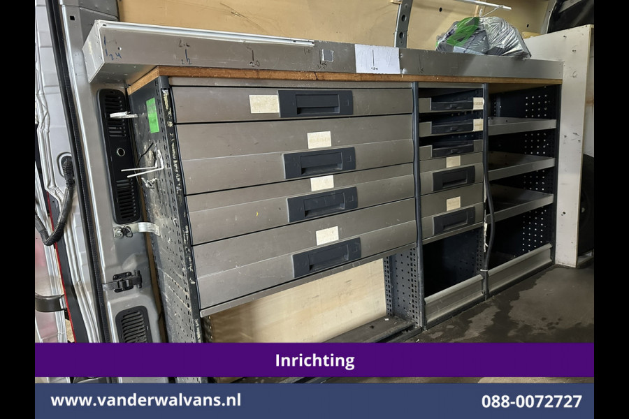 Renault Master 2.3 dCi 170pk L2H2 Inrichting Euro6 Airco | Imperiaal | Camera | Navigatie | Cruisecontrol | 2500kg Trekhaak Parkeersensoren, Trap, Sidebars, Bijrijdersbank