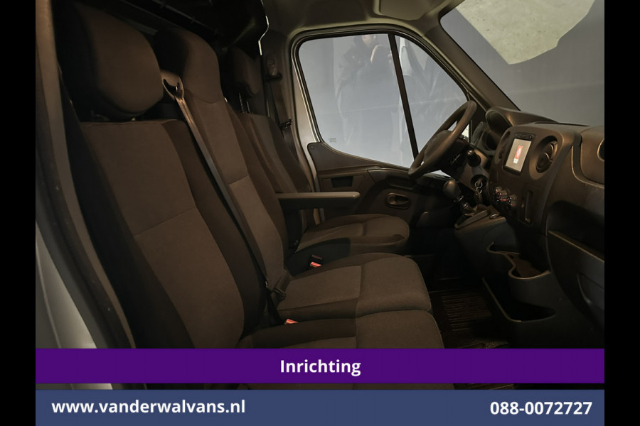 Renault Master 2.3 dCi 170pk L2H2 Inrichting Euro6 Airco | Imperiaal | Camera | Navigatie | Cruisecontrol | 2500kg Trekhaak Parkeersensoren, Trap, Sidebars, Bijrijdersbank