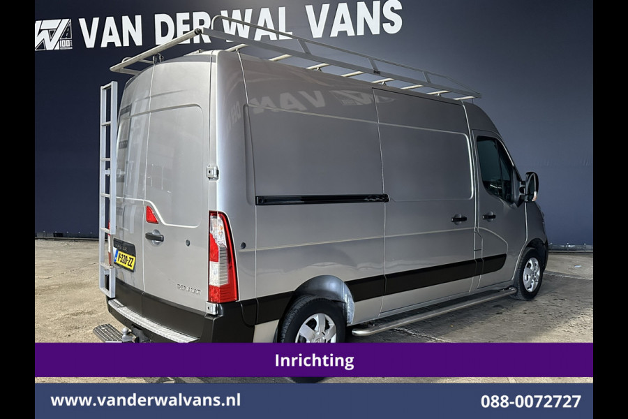 Renault Master 2.3 dCi 170pk L2H2 Inrichting Euro6 Airco | Imperiaal | Camera | Navigatie | Cruisecontrol | 2500kg Trekhaak Parkeersensoren, Trap, Sidebars, Bijrijdersbank