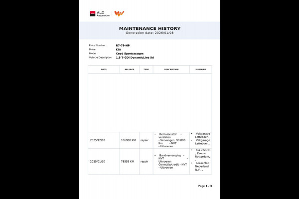 Kia Ceed Sportswagon 1.5 T-GDi DynamicLine|160PK|TREKH.|CARPLAY+ANDROID|CAMERA|CLIMATE+CRUISE CONTROL|1E EIG.|INCL.BTW|NL AUTO|NAP