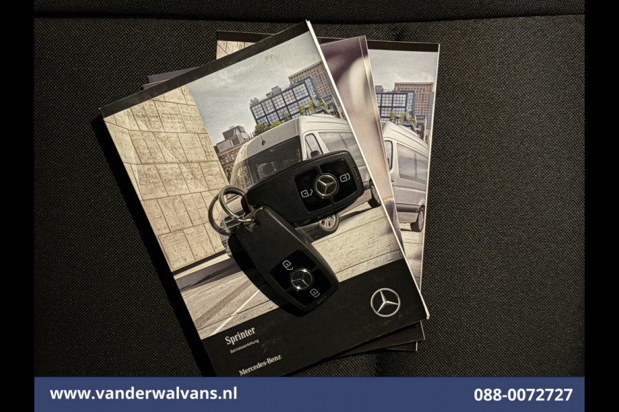 Mercedes-Benz Sprinter 317 CDI 170pk L3H2 Euro6 Airco | Camera | Apple Carplay | Cruisecontrol Android Auto, Chauffeursstoel, Stoelverwarming, 270 Graden Achterdeuren, Bijrijdersbank
