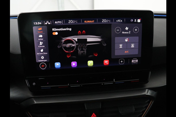 CUPRA Leon 1.4 eHybrid VZ | 245pk | Trekhaak | Stoelverwarming | Carplay | Camera | Sfeerverlichting | Keyless | Navigatie | Sportstoelen | Park Assist | Stuurverwarming | PHEV | Plug In