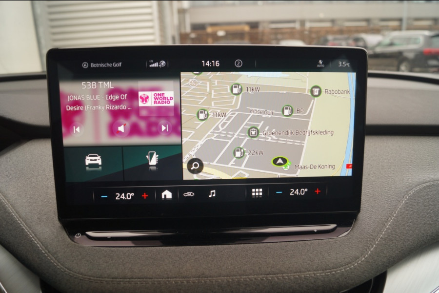 Škoda ENYAQ iV 60 180pk 62kWh -SOH90%-TREKHAAK-NAVI-ECC-PDC-