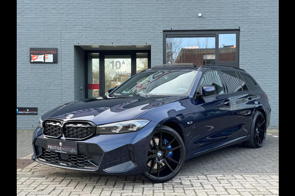 BMW 3 Serie 330E High Executive M-Sport|Btw|PANO|CurvedDisplay|Laser|292PK|Shadowline|Facelift|HarmanKardon