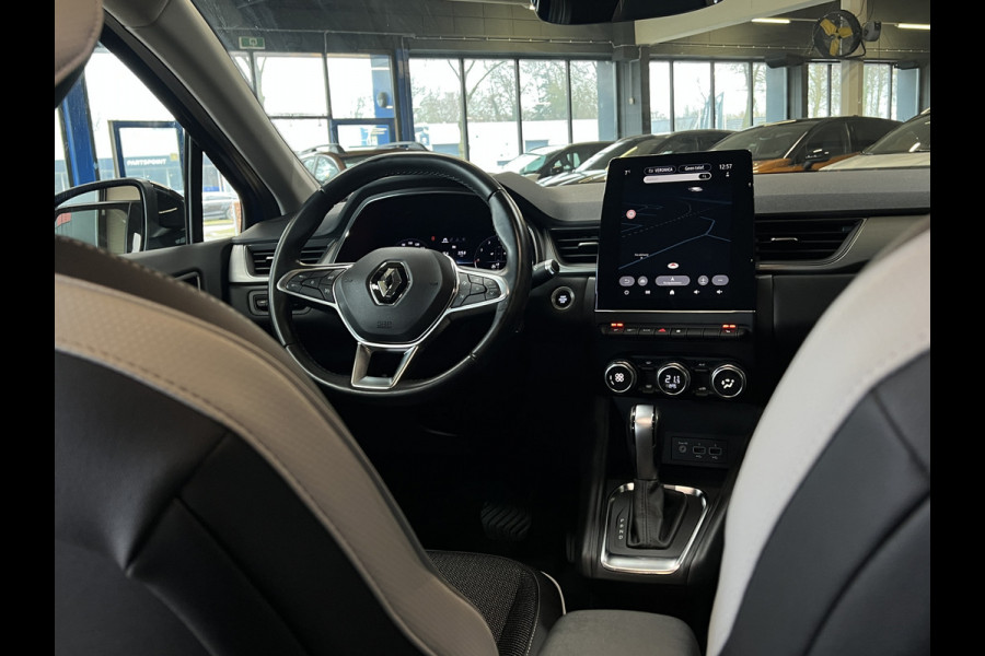 Renault Captur 1.3 TCe 130 Intens | Groot Navi | 18" | Stoelverwarming | Camera | Keyless | 100% Renault Dealer onderhouden!
