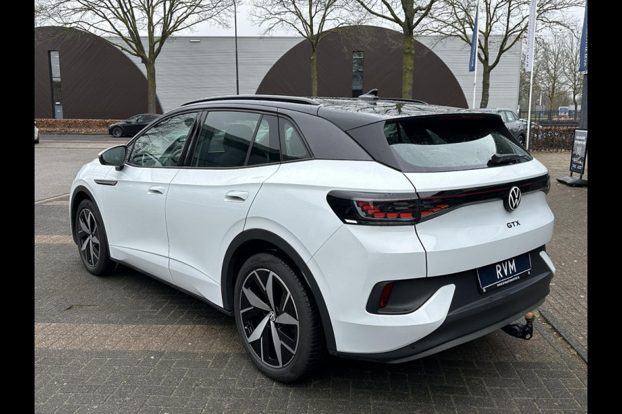 Volkswagen ID.4 GTX Advantage 4Motion 77 kWh 300PK | SOH 90% | WARMTEPOMP | 20 INCH | TREKHAK ELEKTRISCH UITKLAPBAAR | ACC CRUISE CONTROLE | STOEL + STUURWIELVERWARMING | MATRIX-LED-KOPLAMP (IQ.LIGHT) | RIJKLAAR GELEVERD MET 12 MND BOVAG GARANTIE