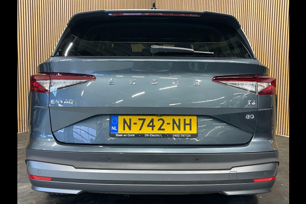 Škoda ENYAQ iV 80|91% SOH|GROTE ACCU|STOEL+STUURVERW|APPLE CARPLAY/ANDROID AUTO|CAMERA|NAVIGATIE|NL-AUTO|NAP|1e EIGENAAR|INCL.BTW|