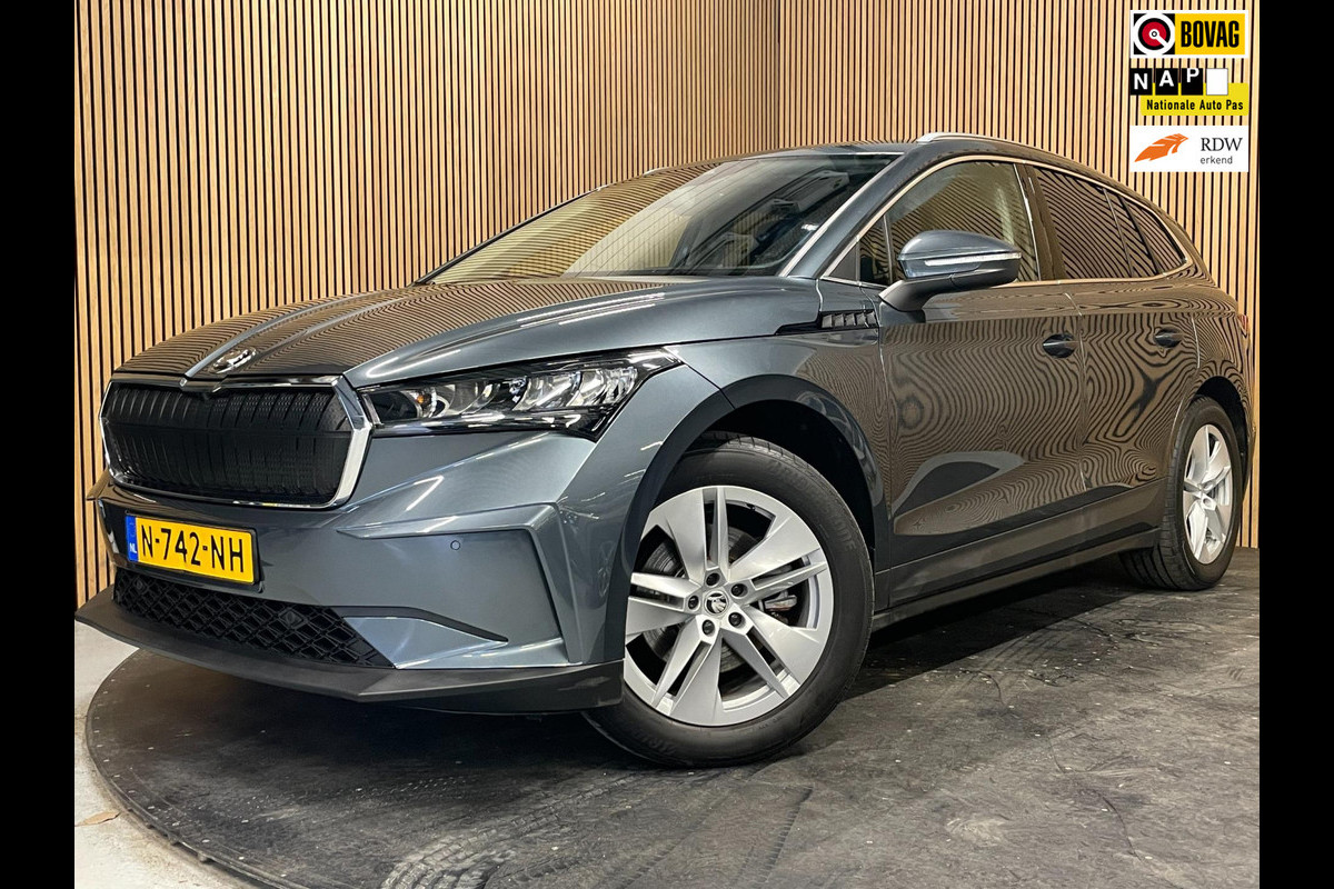 Škoda ENYAQ iV 80|91% SOH|GROTE ACCU|STOEL+STUURVERW|APPLE CARPLAY/ANDROID AUTO|CAMERA|NAVIGATIE|NL-AUTO|NAP|1e EIGENAAR|INCL.BTW|