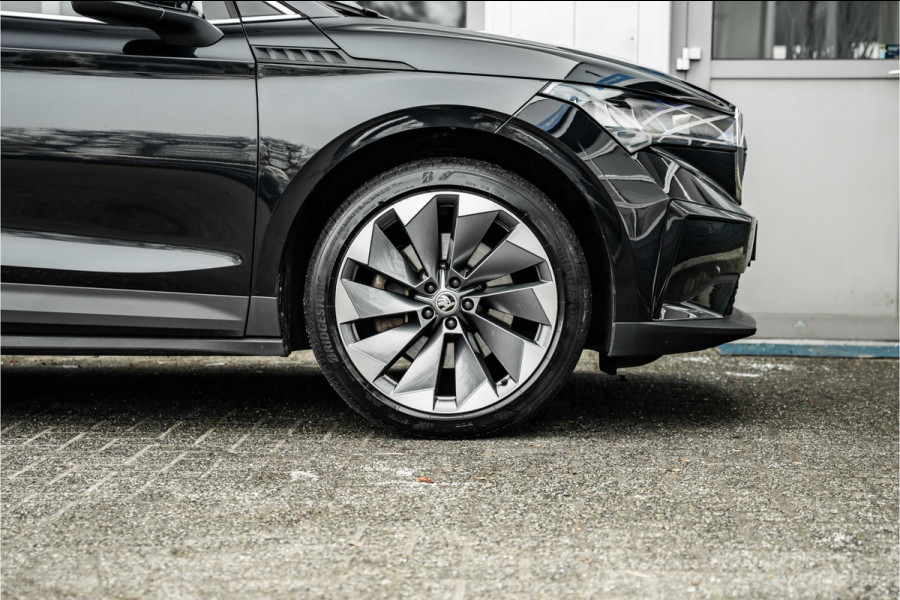 Škoda ENYAQ iV | SOH 91% | 80 | Pano | Trekhaak | Full leder | Stoel + stuurverw