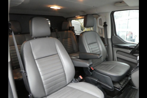 Ford Transit Custom 320 2.0 TDCI 170pk, L2, DC, Dubbel Cabine, Automaat, Camera, LED.