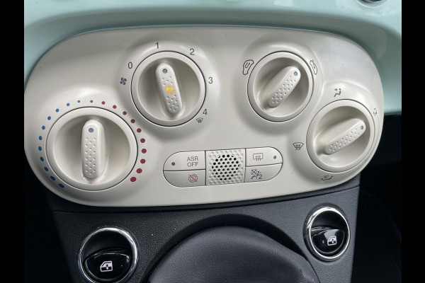 Fiat 500 0.9 TwinAir Turbo Collezione met schuif/kanteldak Airco - Cruise control - parkeersensor achter - Navigatie - Panoramadak - Schuif/kantel dak - Mistlampen voor - Licht metalen velgen 16 inch - Stuur multifunctioneel - Radio - Bluetooth - Sta