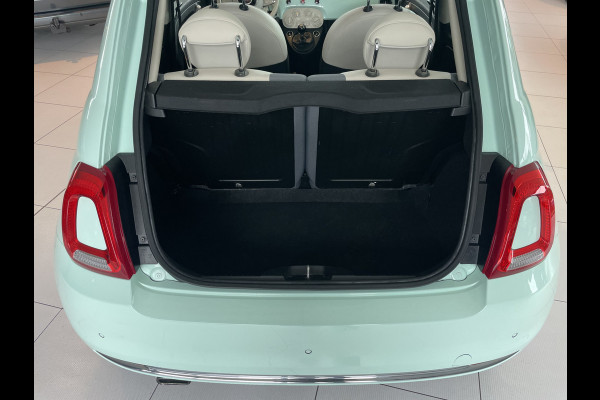 Fiat 500 0.9 TwinAir Turbo Collezione met schuif/kanteldak Airco - Cruise control - parkeersensor achter - Navigatie - Panoramadak - Schuif/kantel dak - Mistlampen voor - Licht metalen velgen 16 inch - Stuur multifunctioneel - Radio - Bluetooth - Sta