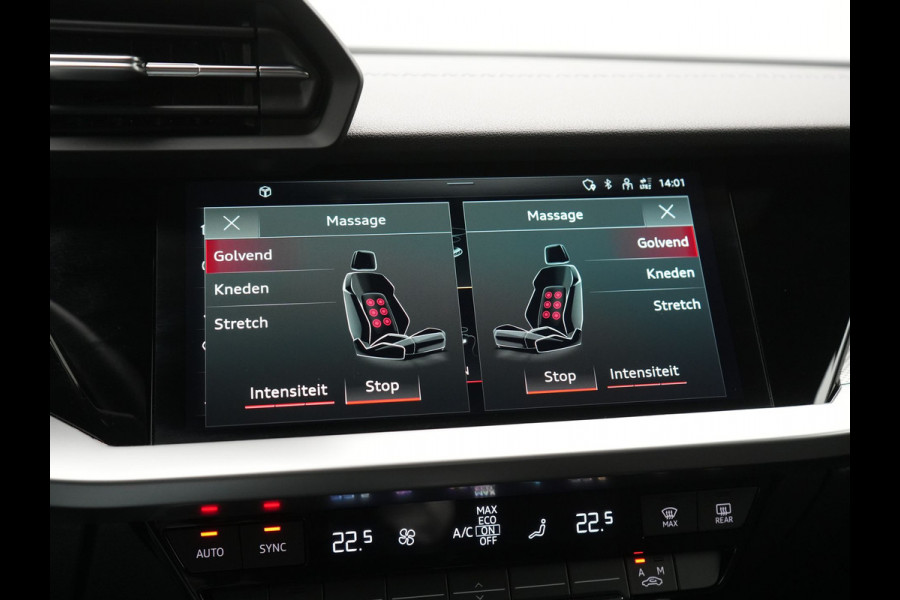 Audi A3 Sportback 45 TFSI e S edition Competition Plug In Hybrid 245pk Dealer O.H. PHEV | 2x S Line | Sportstoelen Massage | Adaptive Cruise | Bang & Olufsen | Matrix LED | 18"L.M | Sfeerverlichting | Apple Carplay | Virtual | Keyless | Blis | Navigatie | DAB |