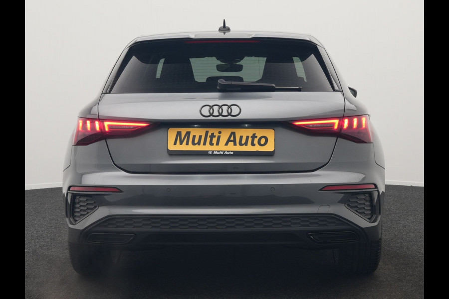 Audi A3 Sportback 45 TFSI e S edition Competition Plug In Hybrid 245pk Dealer O.H. PHEV | 2x S Line | Sportstoelen Massage | Adaptive Cruise | Bang & Olufsen | Matrix LED | 18"L.M | Sfeerverlichting | Apple Carplay | Virtual | Keyless | Blis | Navigatie | DAB |